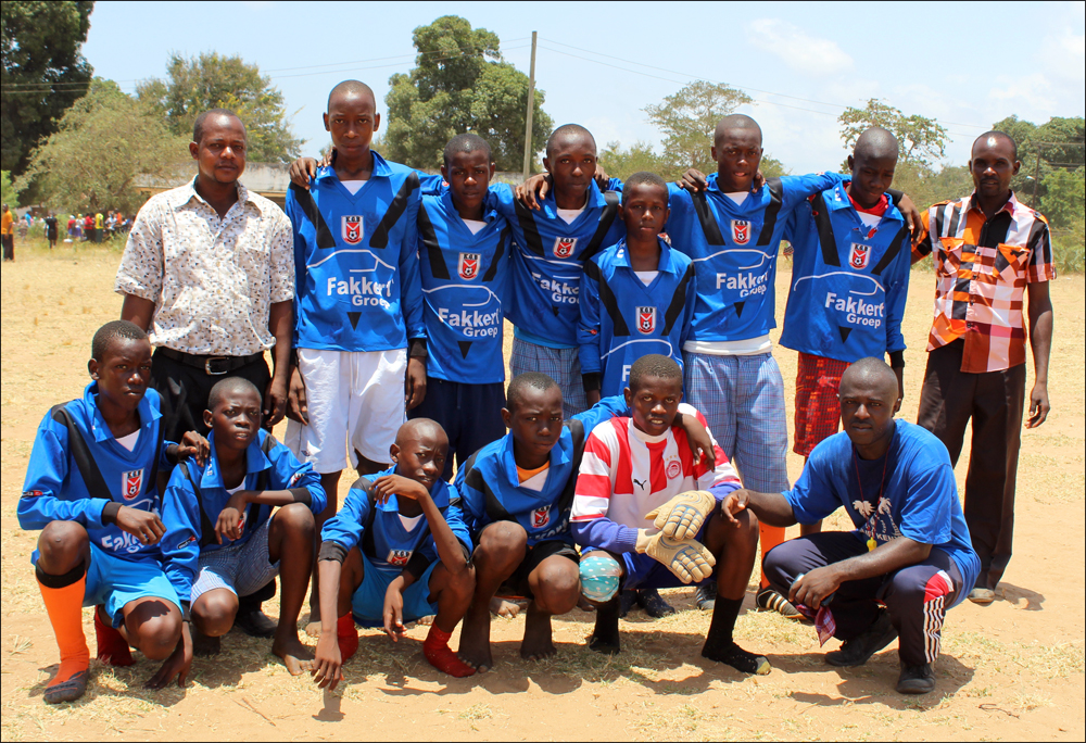 Boys football team 2015
