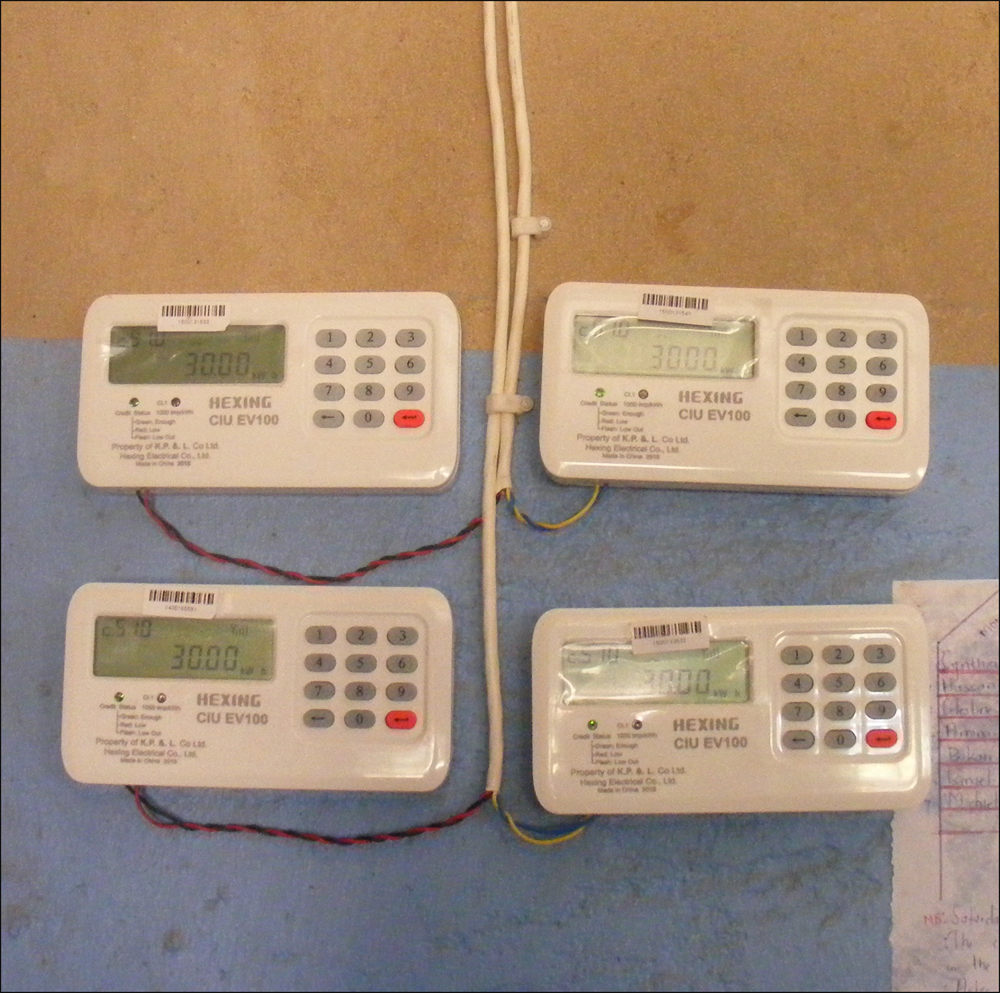 Pre-paid meters