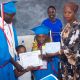 KG3 graduation day - certificates are presented